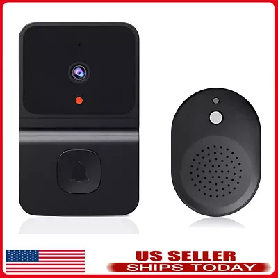 Wireless Security WiFi Doorbell Video Phone Camera Door Bell Ring Intercom Stock • $16.99