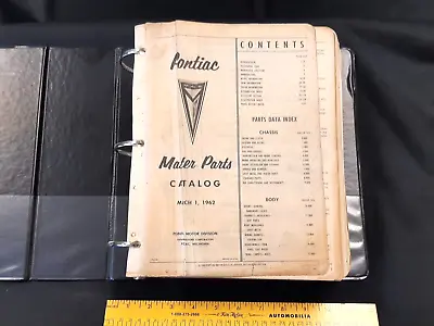 1950-1963 PONTIAC Car Illustrated Master Parts Catalog US Models • $118.23