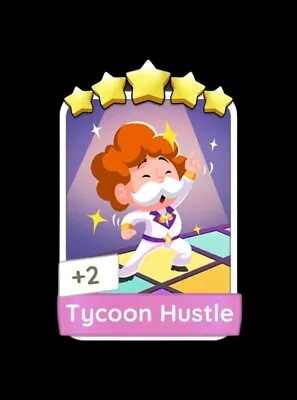 Monopoly GO 5 ⭐️ ⭐️ ⭐️ ⭐️⭐️  Sticker ⚡️ Tycoon Hustle ⚡️ VERY FAST DELIVERY⚡️ • $6