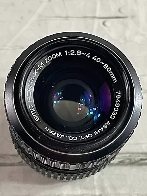 SMC Pentax-M Zoom Lens 40-80mm F/2.8-4 K Mount • $34.99