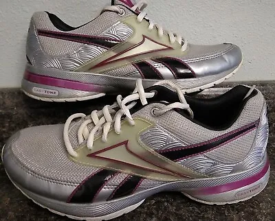 $40 • Buy Reebok Women's 7 Shoes Easy Tone Smooth Fit Walking Athletic Sneakers