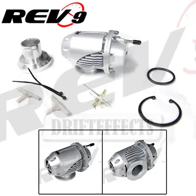 Universal SUPER SQV SSQV BOV Turbo Blow Off Valve BOV With Adapter Flange Silver • $35