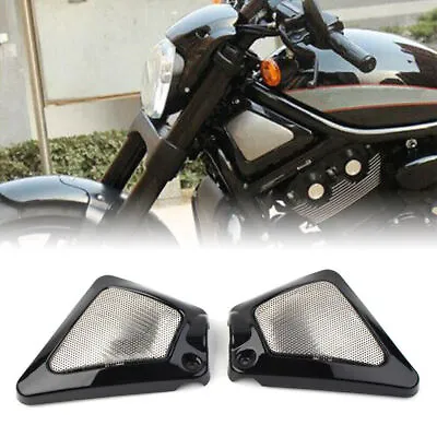 $42.86 • Buy 2x Black Frame Neck Side Cover Guard Fits Harley V-Rod VRSCD VRSCDX VRSCA VRSCB