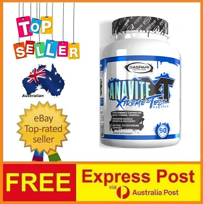 $89.95 • Buy Gaspari Anavite Xt - Multi + Test - Multi Vitamin - Performance - Recovery