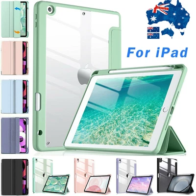 $26.95 • Buy For IPad Case Cover With Pencil Holder Air 10.9 Pro 11 2022 7th/8th 9th 10th Gen
