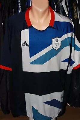 Olympic Team Great Britain London 2012 Adidas Training Shirt Kit Top Jersey • £16.80