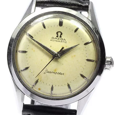 OMEGA Seamaster 2802 Cal.471 Vintage Gold Dial Automatic Men's Watch_694488 • $848.40
