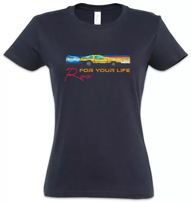 Race For You Life Women T-Shirt Car Racer Gamer Gaming Pixel Retro Arcade 8 Bit • £21.59