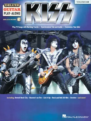  Kiss Guitar Tab / Tablature  / ***brand New*** /  Kiss Play Along / Songbook • $20.98