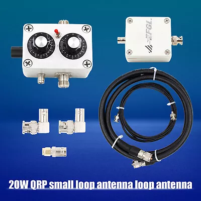 20W QRP Loop Antenna For HF Transceivers ICOM-705 5-30MHz 76-108MHz 110-150MHz • $164.25