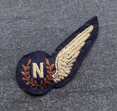 WW2 RAF Royal Air Force Navigator Wing Padded Original Cloth Badge • £30