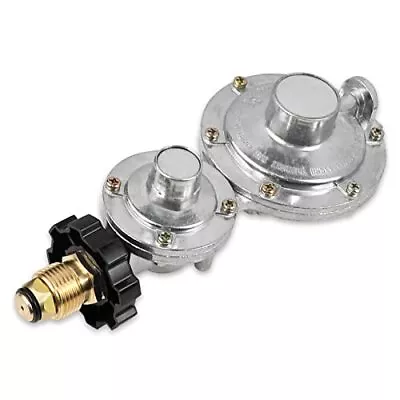 Vertical 2 Stage Propane Regulator With POL Connection Two Stage Propane Regu... • $32.39