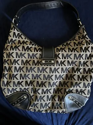 Michael Kors Studded Hobo Shoulder Black Large  Shoulder Bag • $52