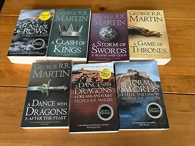 George RR Martin 7 Book Bundle Books • £9