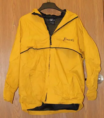 Vintage Charles River  Busch's Yellow Raincoat Rain Slicker Men's Size XL • $30