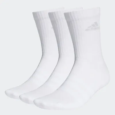 $15 • Buy Adidas AU Unisex Cushioned Crew Socks 3 Pairs