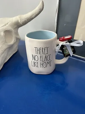 NWT RAE DUNN X Wizard Of Oz “THERE'S NO PLACE LIKE HOME” Mug With Red Slippers • £19.30