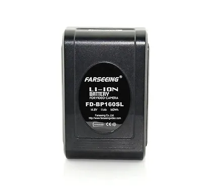 $259.99 • Buy New 14.8v 160Wh Digital Li-ion Battery V Mount LCD For DSLR Video Film Camera