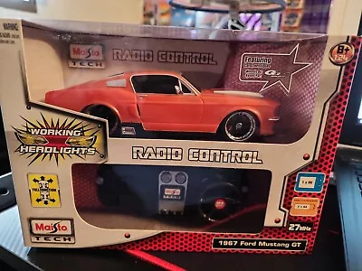 1967 Ford Mustang GT Radio Control 27 MHz Maisto Tech 1:24 • $25