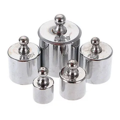 5g 10g 20g 50g 100g Calibration Weight Set For Digital Pocket Scale • £5.69