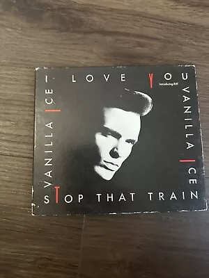 Vanilla Ice - I Love You Stop That Train (Audio CD 1991) Riff Single • $9.99