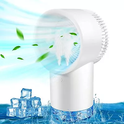 $27.89 • Buy Mini Portable USB Arctic Air Conditioner Cooler LED Personal Desk Cooling Fan AU