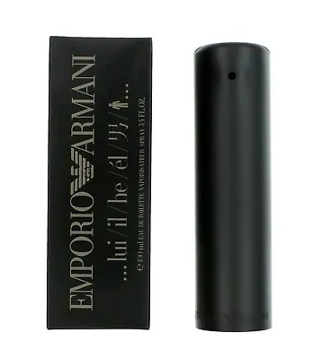 EMPORIO ARMANI LUI HE Giorgio Armani 3.4 Oz EDT Spray Mens Cologne 100 Ml NIB • $59.99