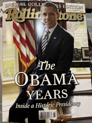 $5 • Buy Special Collections Edition Rolling Stone The Obama Years