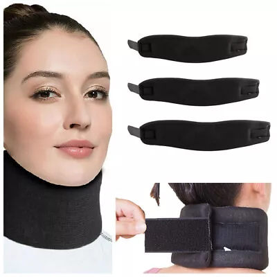 Soft Foam Neck Support Brace Cervical Device Collar Pain Traction Relief New • £6.96