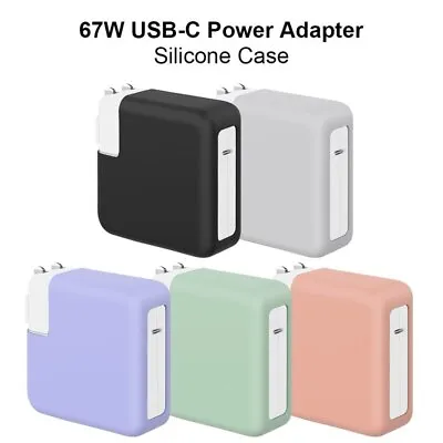 For Macbook Pro Charger Power Adapter Soft Silicone Case Skin Protective Cover  • $10.78