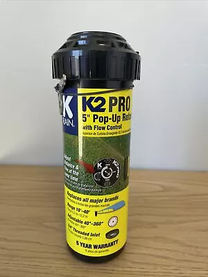 K-Rain K2 Pro 5  Sprinkler Pop-Up Rotor With Flow Control With Adj Key New • $15.99