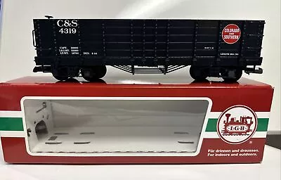 LGB G Scale C&S Colorado & Southern Gondola Car #4319 • $47.99