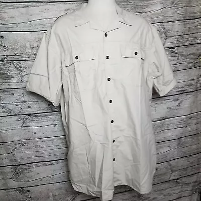 Eddie Bauer Classic Fit Button Down Short Sleeve Shirt Size TXXXL • $30