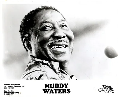LD310 2nd Gen Restrike Photo MUDDY WATERS Iconic Blues Musician Singer Portrait • $20