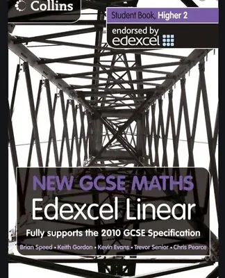 Edexcel Linear 2010 Gcse Maths Collins (endorsed By Edexcel)-old Spec • £2.10