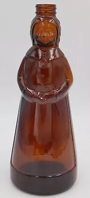 1982 Vintage 11  MRS BUTTERWORTH'S Amber Brown Glass Syrup Bottle No Cap Lid • $16.55