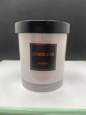 VIRIDI Lychee Rose Scented Candle With The Burn Time Of 30 Hours • $14.45