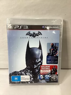Batman Arkham Origins PS3 Playstation 3 Game + Manual - 001 • $16.82