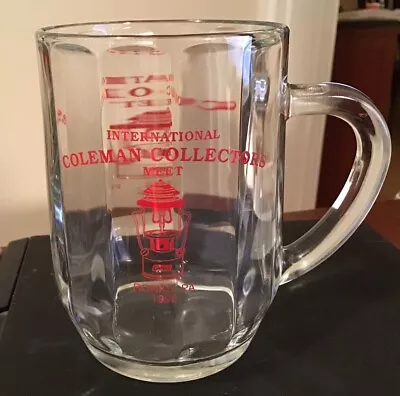 International Coleman Collectors Meet 1996 Ronks PA Glass Mug • $6.50