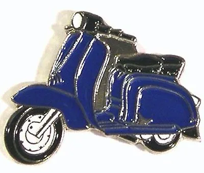 Lambretta Scooter Dark Blue Pin Badge New  • £2.99