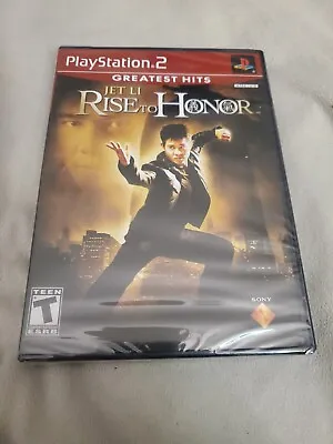 Jet Li Rise To Honor - Playstation  2 Ps2 Brand New Factory Sealed • $15.99