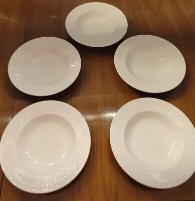 Vintage Mikasa Italian Countryside Large Rim Soup Pasta Bowls 5 Count 9.5  • $60