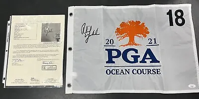 Phil Mickelson Signed Autographed 2021 Pga Championship Golf Flag Kiawah Jsa • $449.99