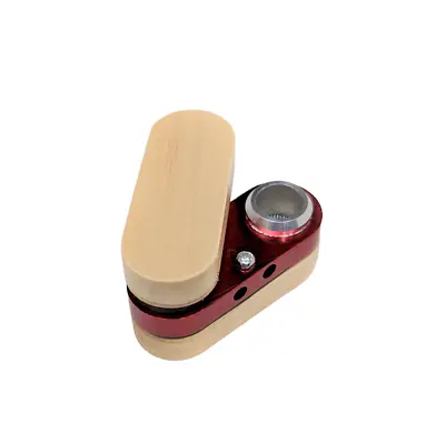 Metal Wood Tobacco Smoking Hand Pipe Monkey Pipe Style Portable Compact Red • $10.95