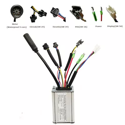 $34.99 • Buy 48V 36V 15A Controller For 250W 350W Brushless Motor Electric Bicycle E-bike US