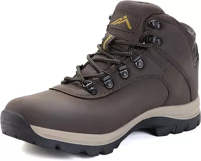 CC-LOS Walking Boots Waterproof Hiking In Brown Size 7.5.  41 Eu • £19.99