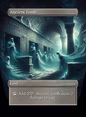 Ancient Tomb - High Quality Custom Altered Art Card • $3.99