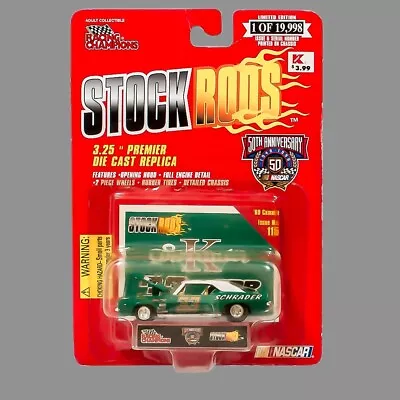 VTG Kenneth Schrader 69 Camaro NASCAR Stock Rods Diecast Car Racing Champions • $13.99