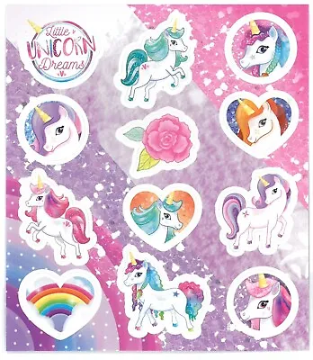 £2.55 • Buy Stickers X 144 Jungle Unicorn Xmas Kids Party Bag Fillers  GREAT PRICE!