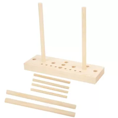 Bow Maker For Ribbon Wooden With Wooden Board Sticks Bow Making Kit WPD • $10.55